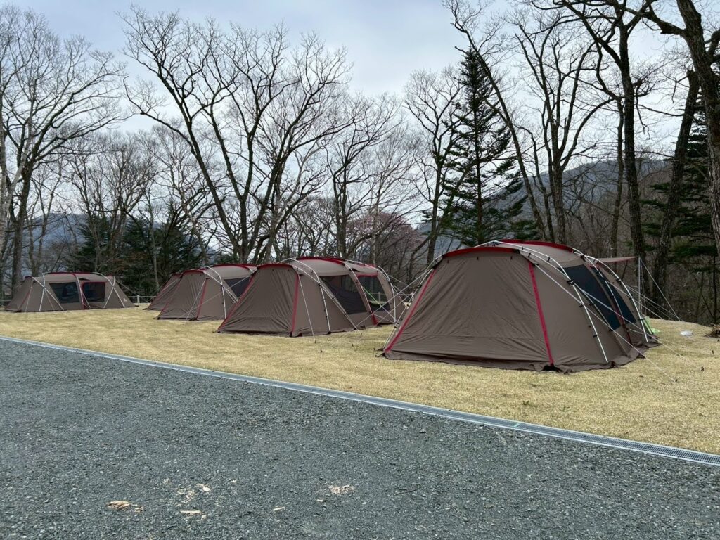 スノーピーク赤城 Snow Peak AKAGI　フリーサイトC　手ぶらキャンプ 
