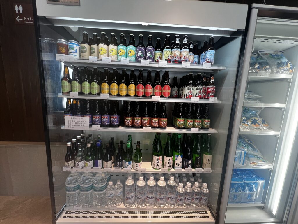 スノーピーク赤城 Snow Peak AKAGI　飲料販売　アルコール　ビール　炭酸水